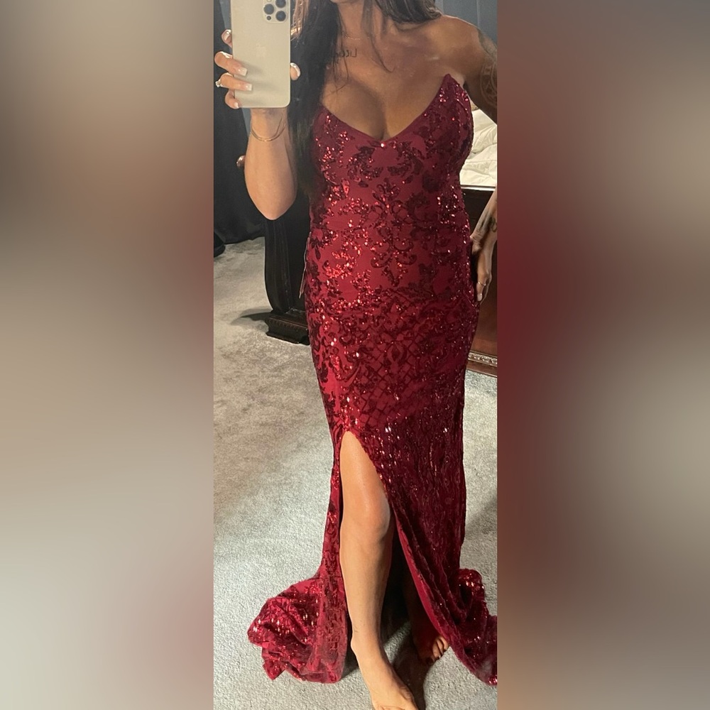 NWT Formal/Prom/Hoco Red Evening Gown